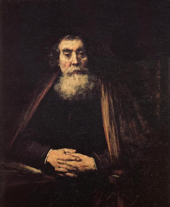 Portrait of an Old Man, REMBRANDT Harmenszoon van Rijn